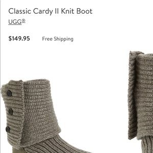 Knit uggs